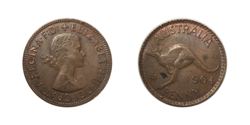 1 Penny, 1964