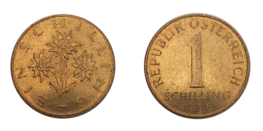 1996, 1 Schilling