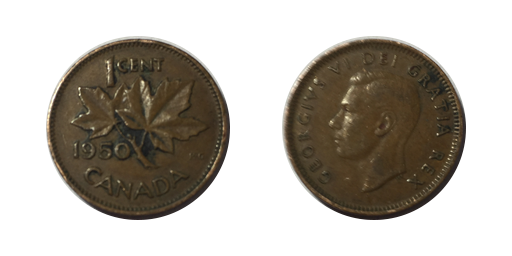 1 cent, 1950