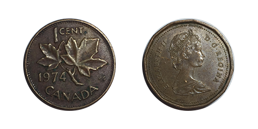 1 cent, 1974