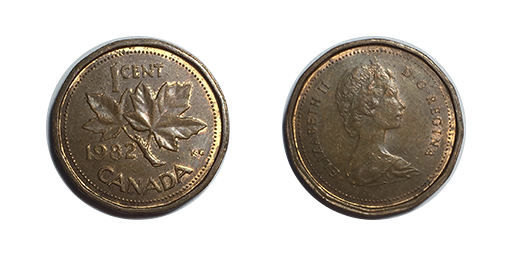 1 cent, 1982