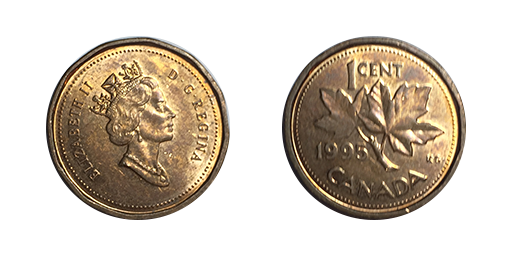 1 cent, 1995