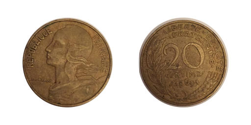 20 Centimes, 1969