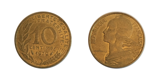 10 Centimes, 1979