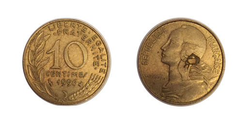 10 Centimes, 1996