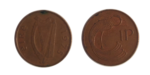 1 Pence, 1975