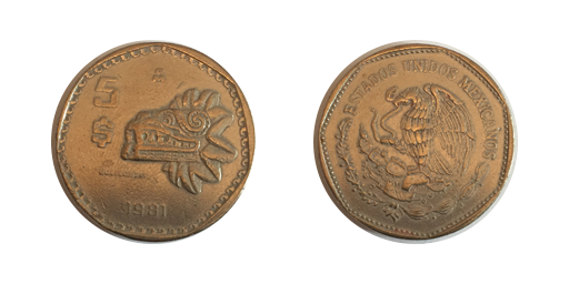 5 Peso, 1981