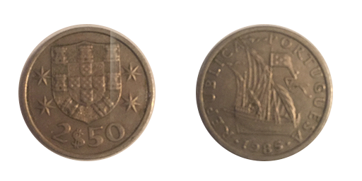 2$50 Escudos, 1985