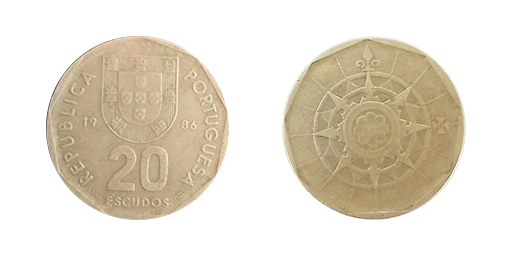 1986, 20 Escudos