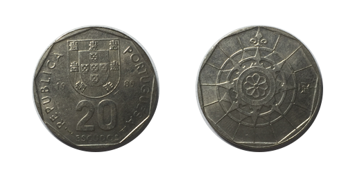 20 escudos, 1989