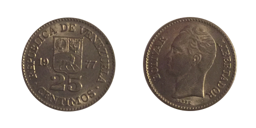 25 Centimos, 1977