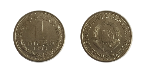 1 Dinar, 1965