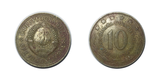 10 Dinari, 1978